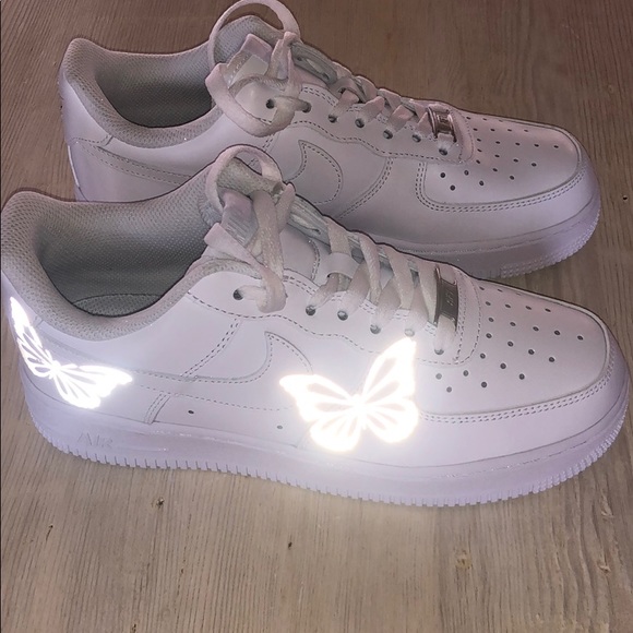 Reflective Butterfly AF1 Nike- Drip Creationz- - Picture 5 of 6
